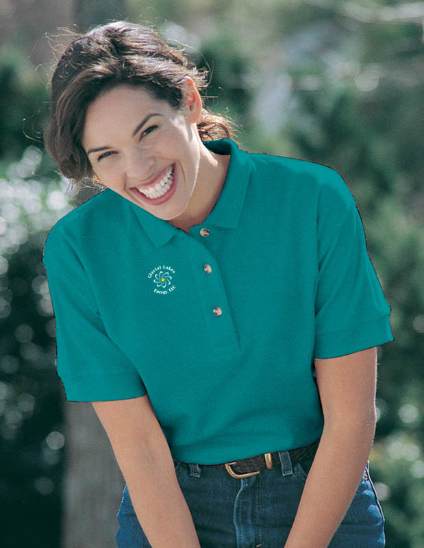 Autograph Ladies Combed Cotton Polo Autograph Ladies Combed Cotton Polo